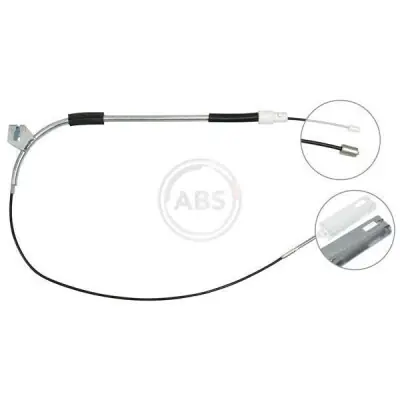 Cable de accionamiento, freno de estacionamiento A.B.S. K10001 Comprar En Línea